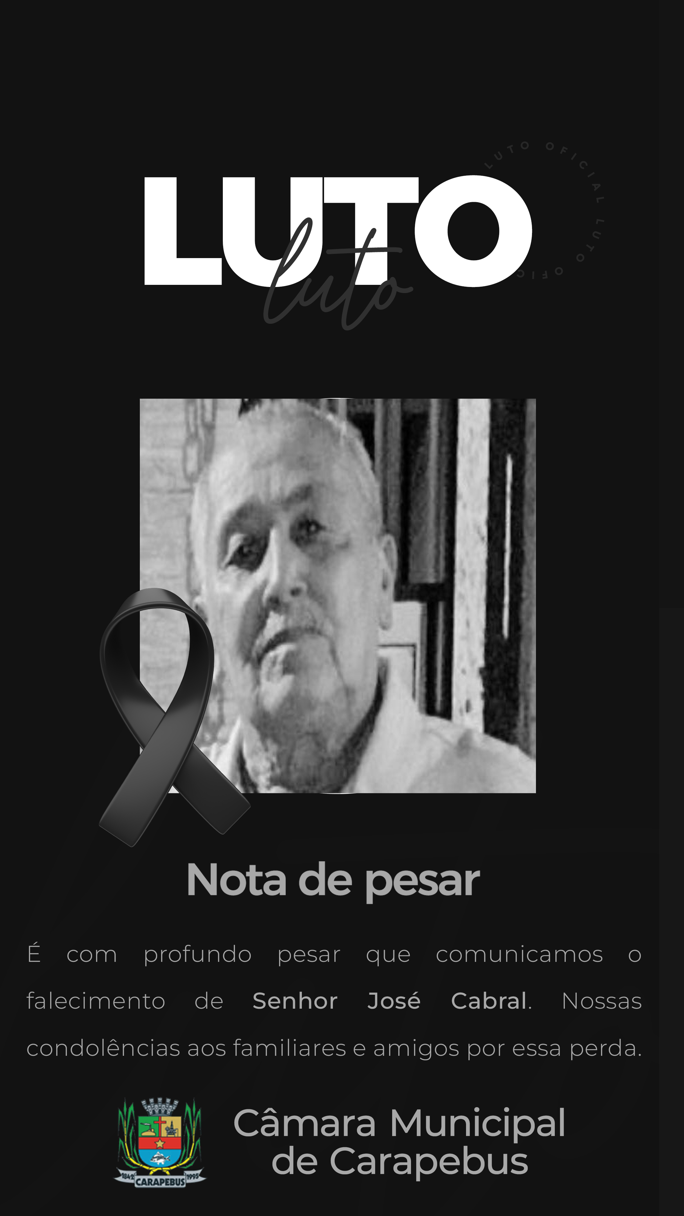 DECRETO LUTO OFICIAL 