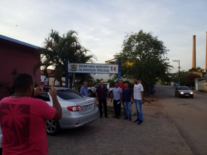 Legislativo visita secretaria de Serviços Públicos de Carapebus