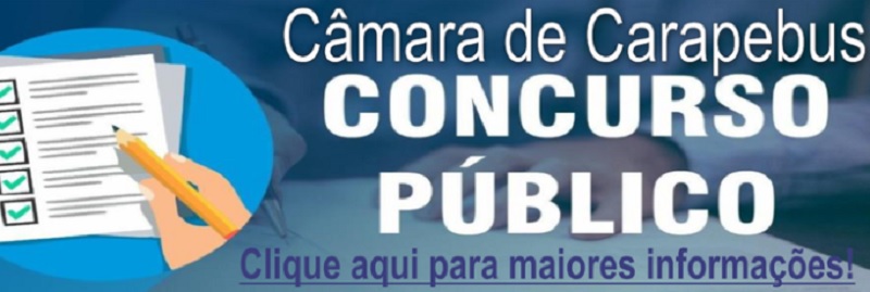 Mais de 2 mil inscritos para concurso da Câmara de Carapebus