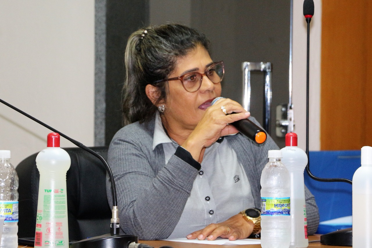 Tânia Cabral solicita fornecimento de cesta básica para servidor