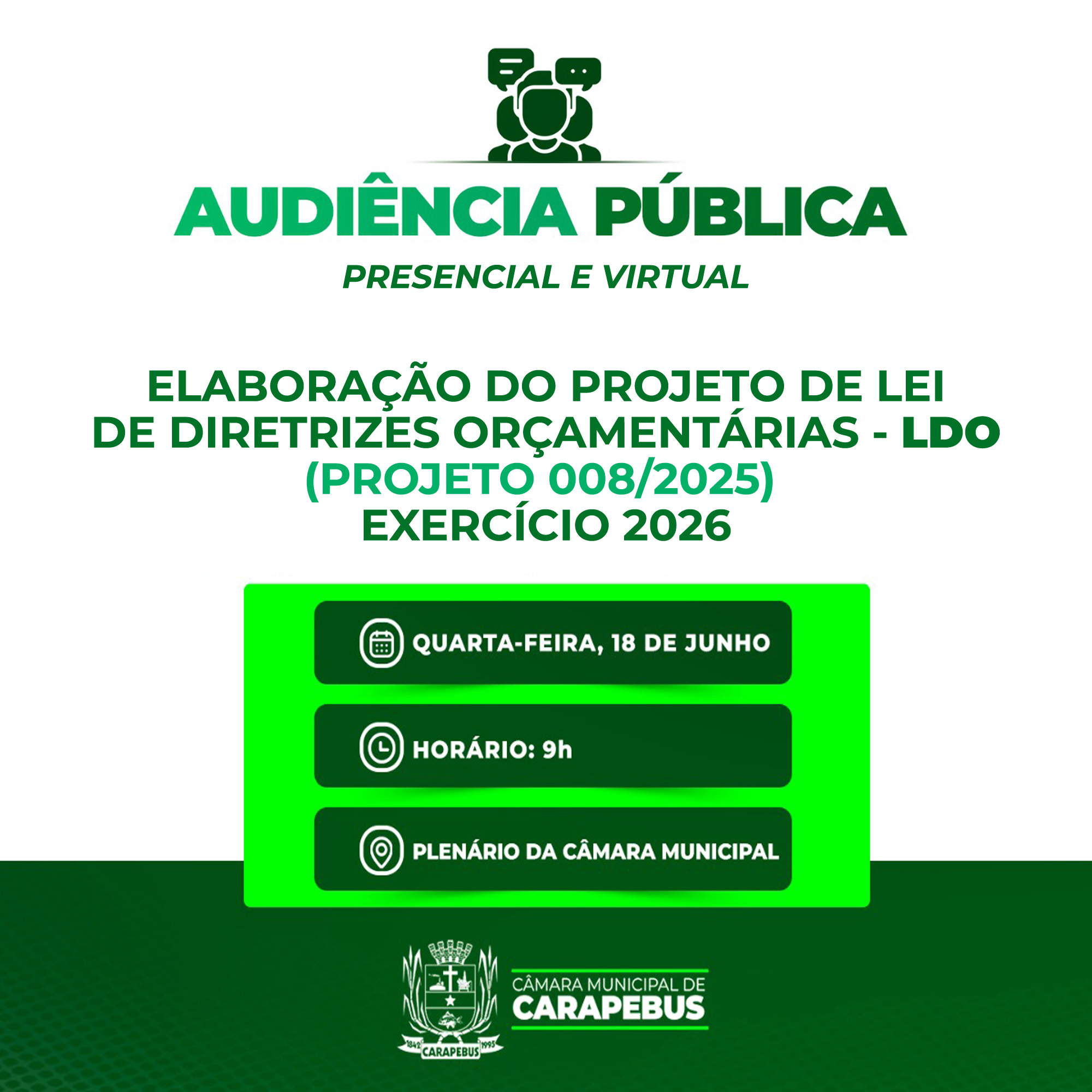 Lei de Diretrizes Orçamentárias (LDO) - 2026