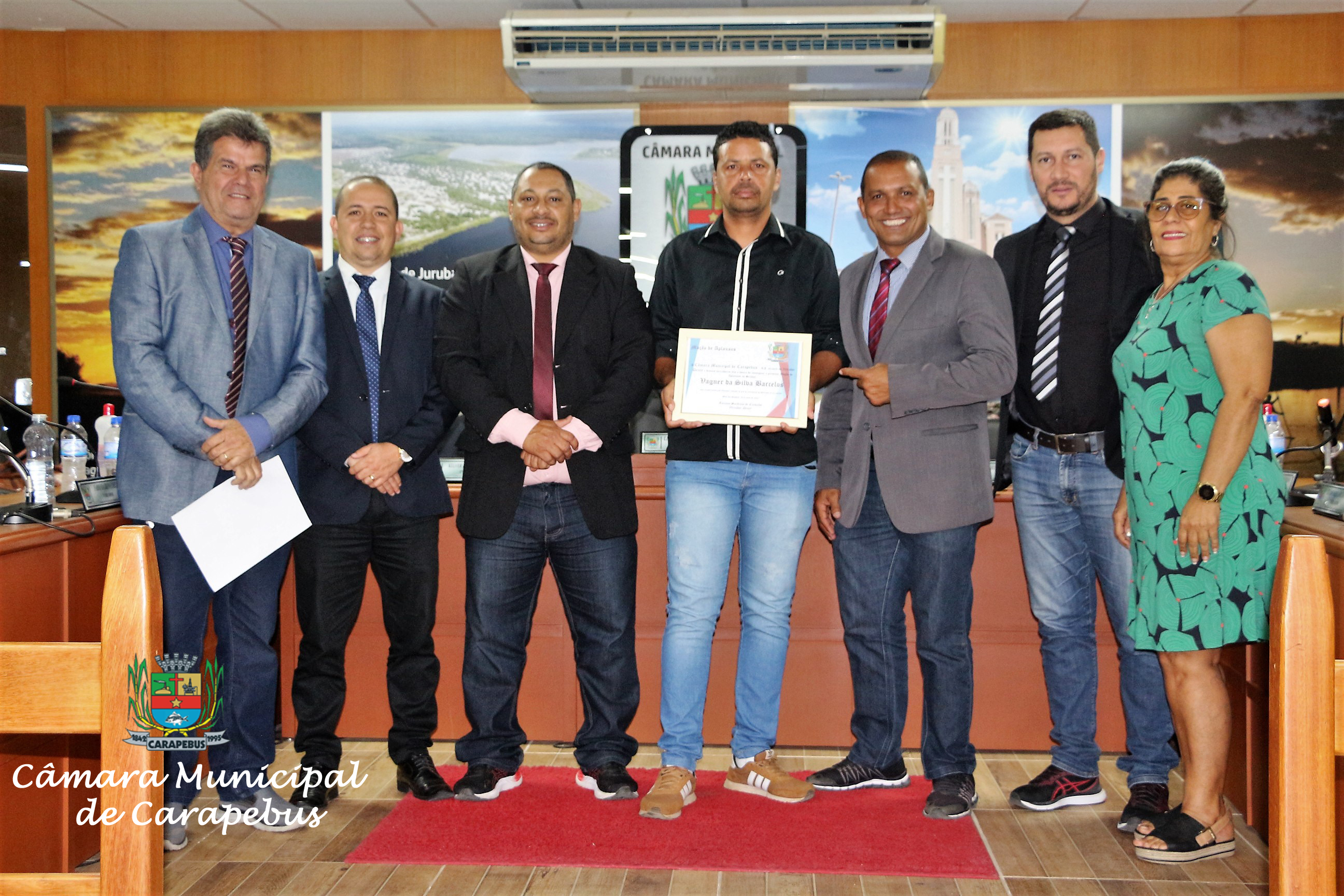 Secretário de Agricultura de Carapebus é homenageado na Câmara